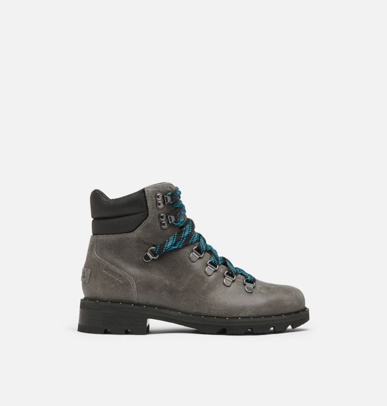 Botines Sorel Mujer - Lennox™ Hiker Mid Gris Oscuro - 45239-JGLX